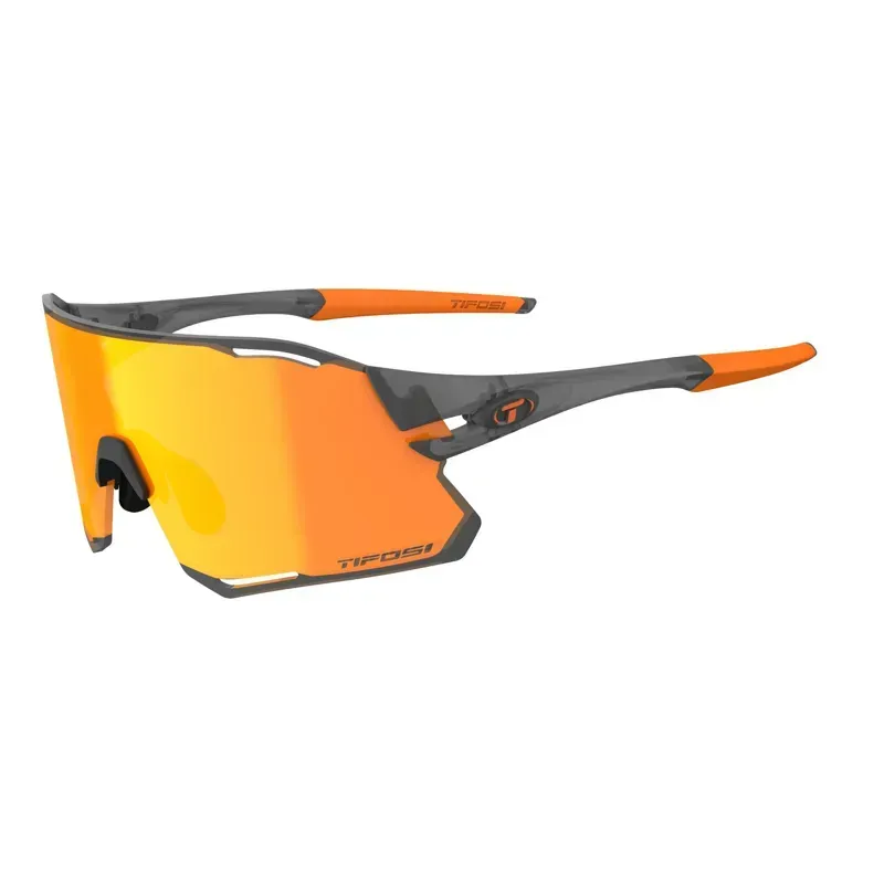 Tifosi Rail Race Interchangeable Clarion Lens L-XL Sunglasses in Vapor