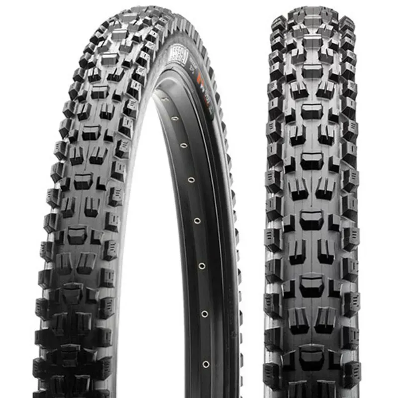 Maxxis Assegai Tire - 29 X 2.5 Tubeless Folding Black 3C Maxx Grip DD Wide Trail Black 29 x 2.5