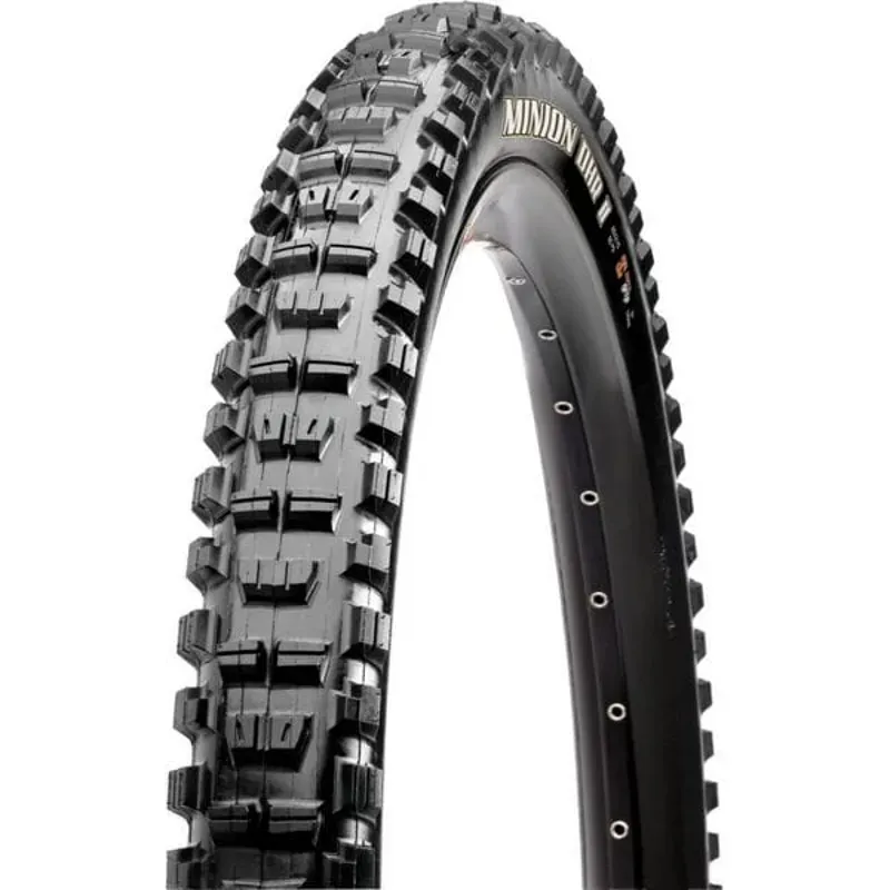 Maxxis Minion DHR II Tire - 29 X 2.4 Tubeless Folding Black 3C Maxx Grip DD Wide Trail Black 29 x 2.4